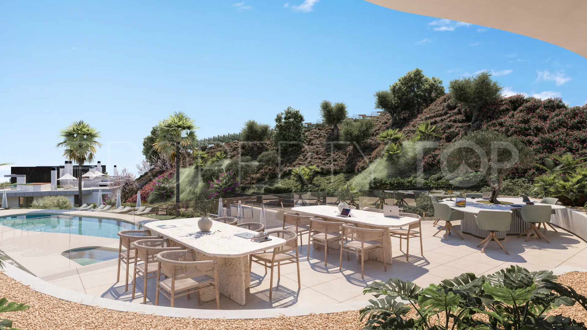 Marbella Este, duplex planta baja de 3 dormitorios a la venta