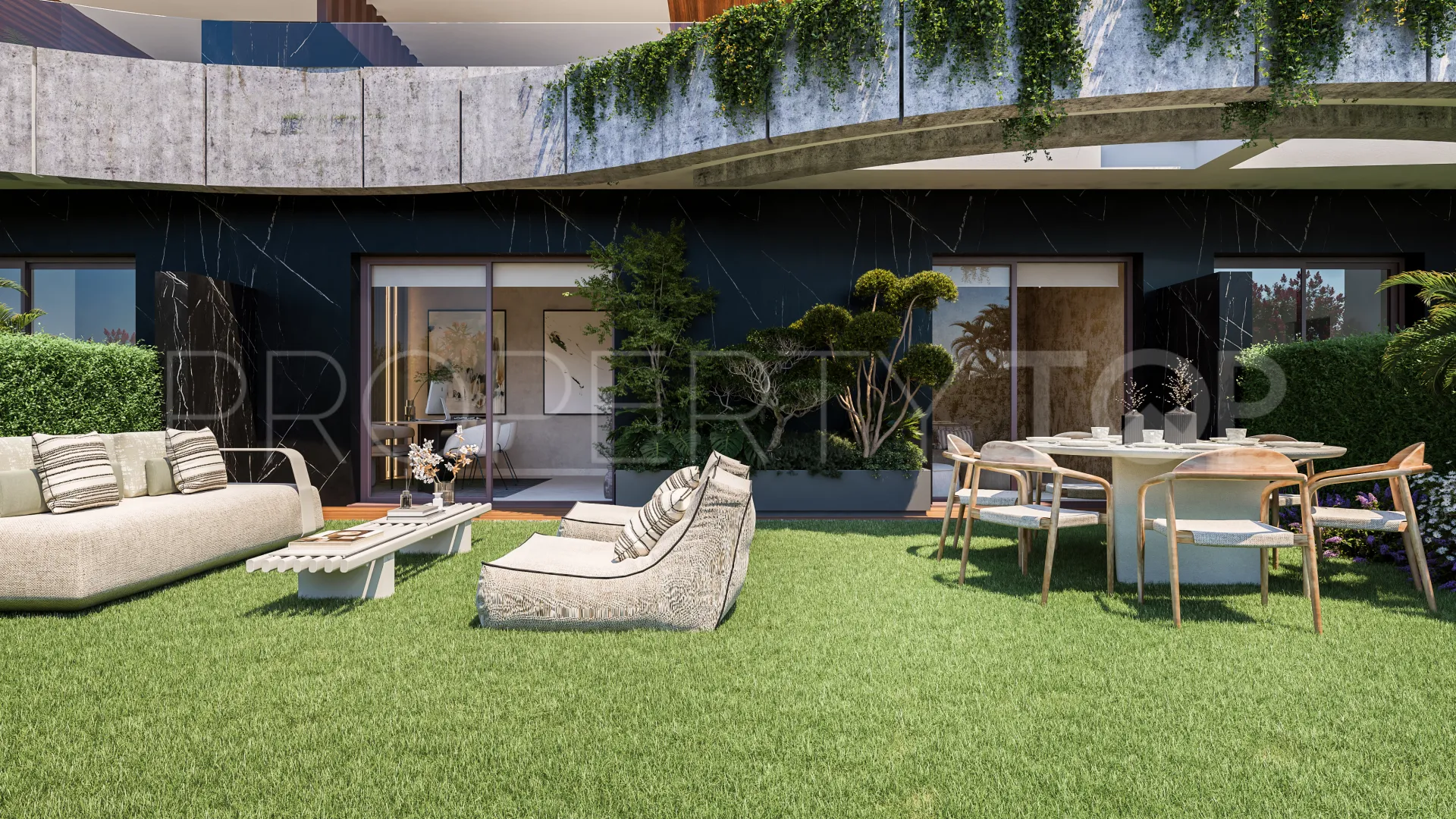 Marbella Este, duplex planta baja de 3 dormitorios a la venta