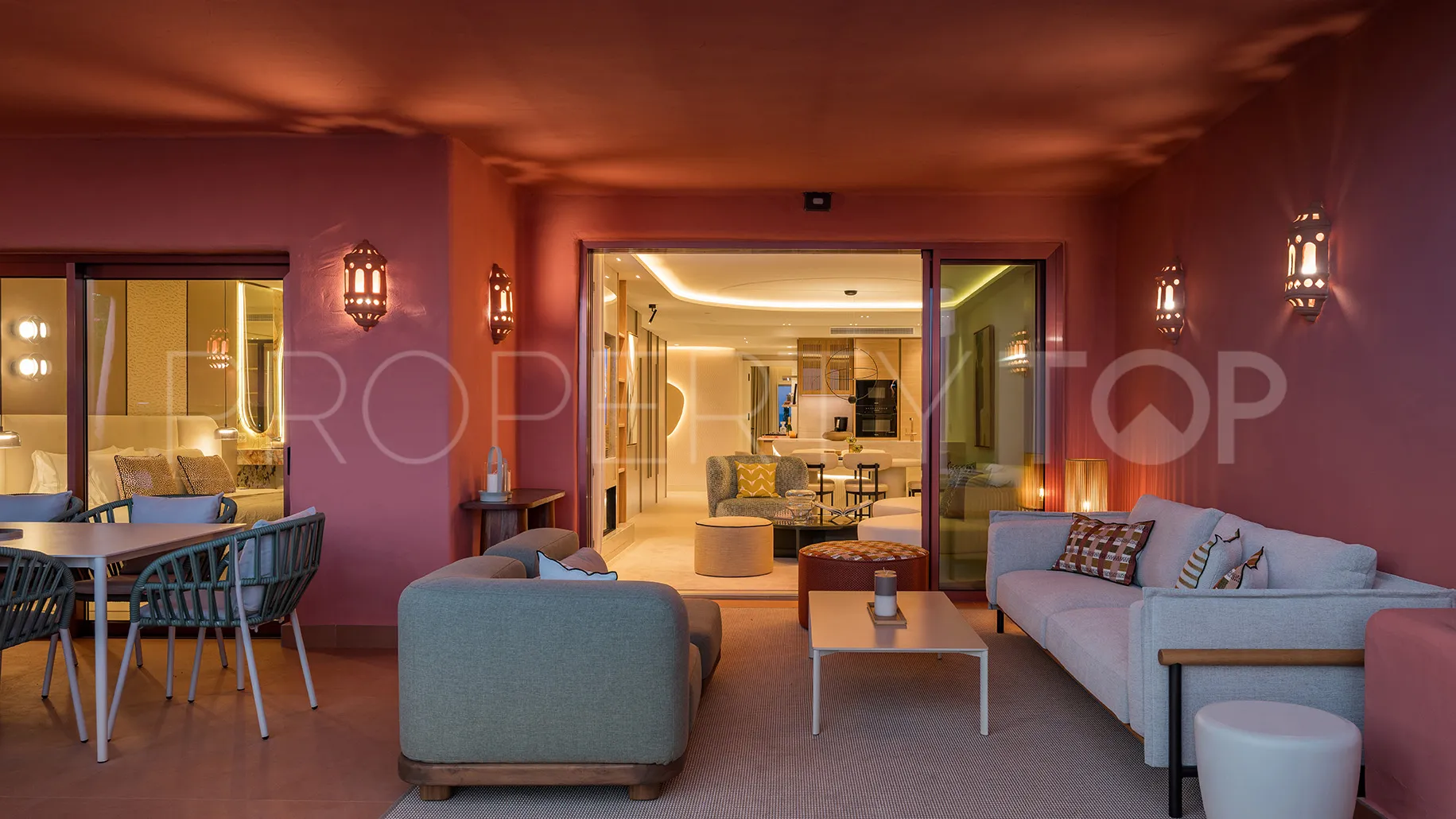 For sale Cabo Bermejo ground floor apartment with 3 bedrooms