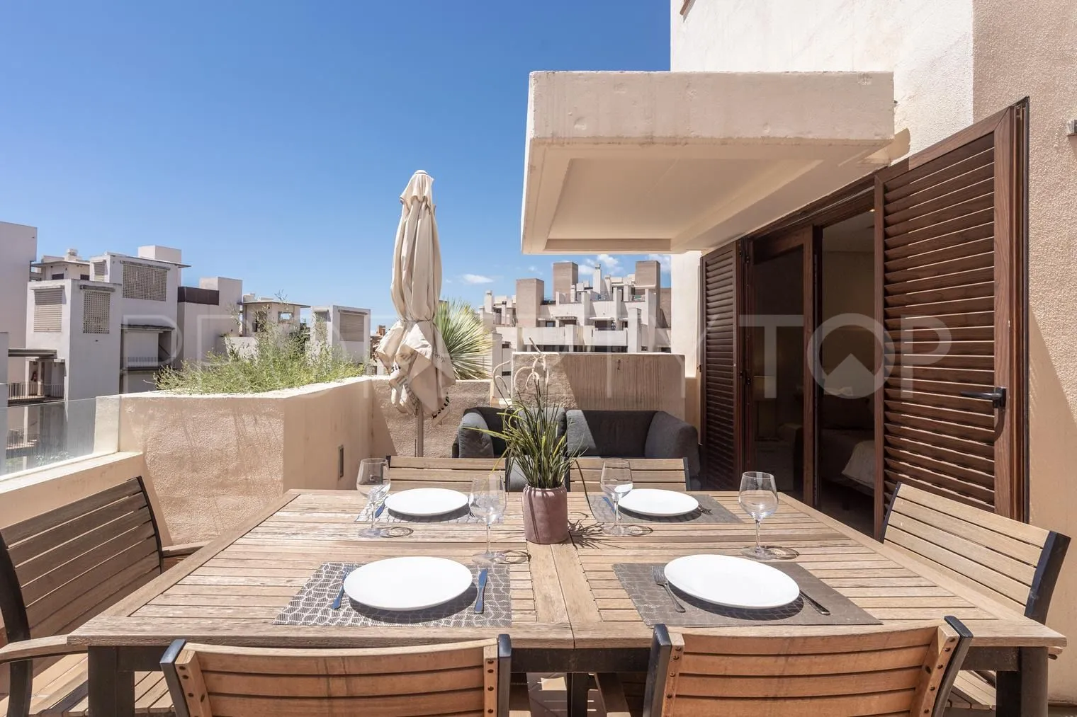 Duplex penthouse with 2 bedrooms for sale in Bahia de la Plata