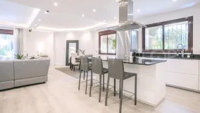 For sale Marbella Golden Mile semi detached villa with 4 bedrooms