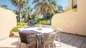 For sale Marbella Golden Mile semi detached villa with 4 bedrooms
