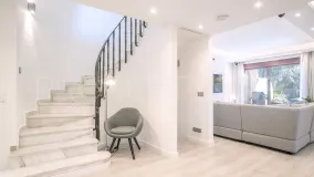 For sale Marbella Golden Mile semi detached villa with 4 bedrooms