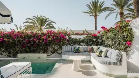 For sale Marbella Golden Mile semi detached villa with 3 bedrooms